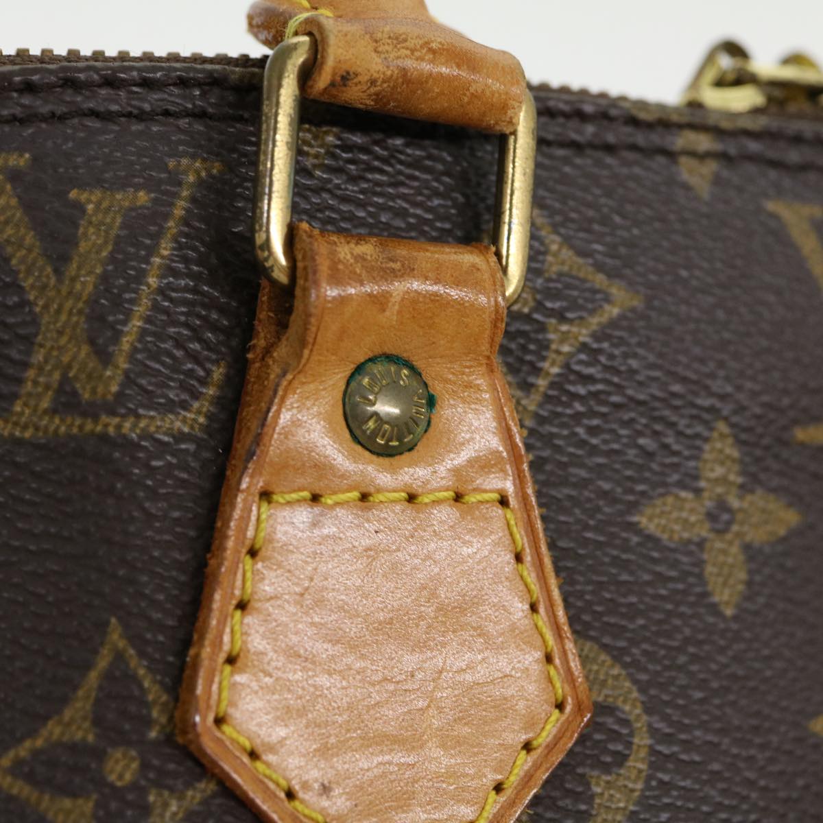 LOUIS VUITTON Monogram Alma Hand Bag M51130 LV Auth rd2245