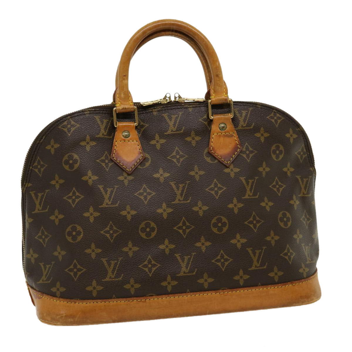 LOUIS VUITTON Monogram Alma Hand Bag M51130 LV Auth rd2253