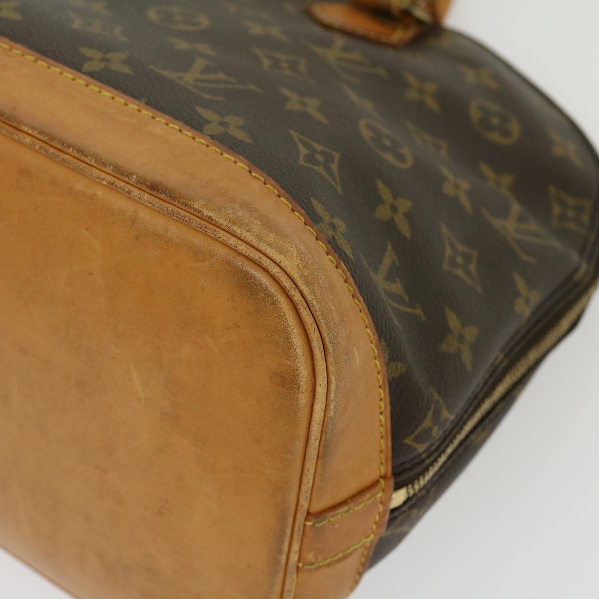 LOUIS VUITTON Monogram Alma Hand Bag M51130 LV Auth rd2253