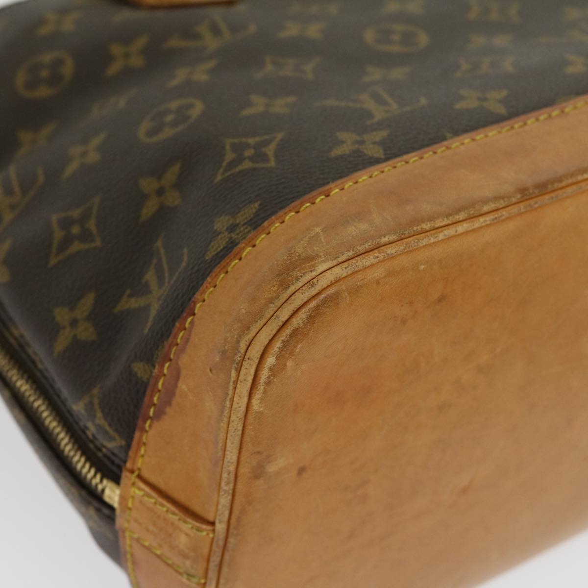 LOUIS VUITTON Monogram Alma Hand Bag M51130 LV Auth rd2253