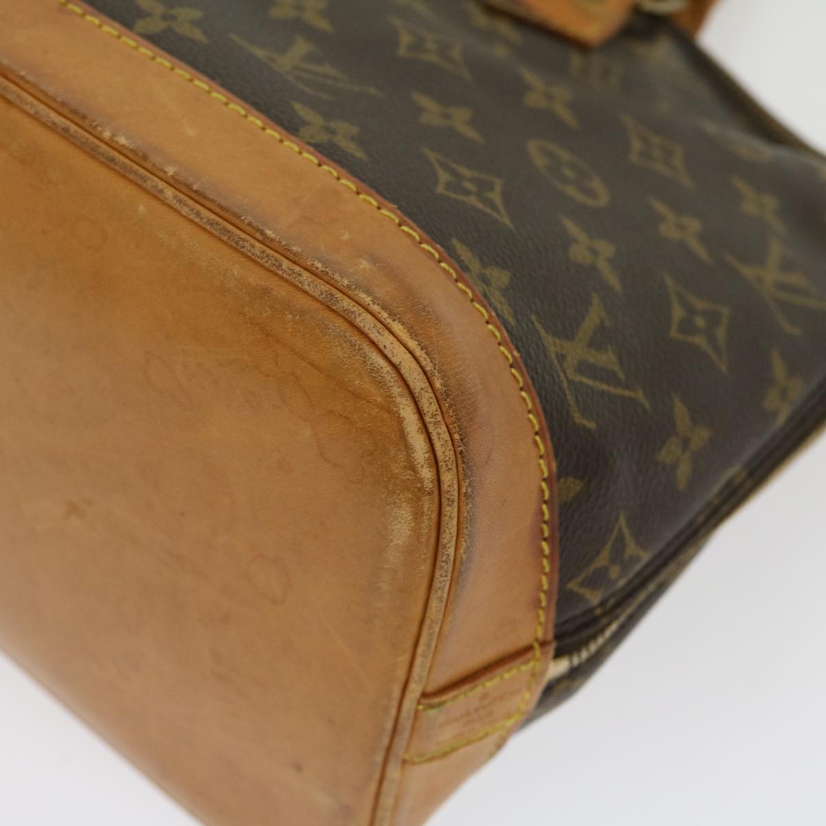 LOUIS VUITTON Monogram Alma Hand Bag M51130 LV Auth rd2253