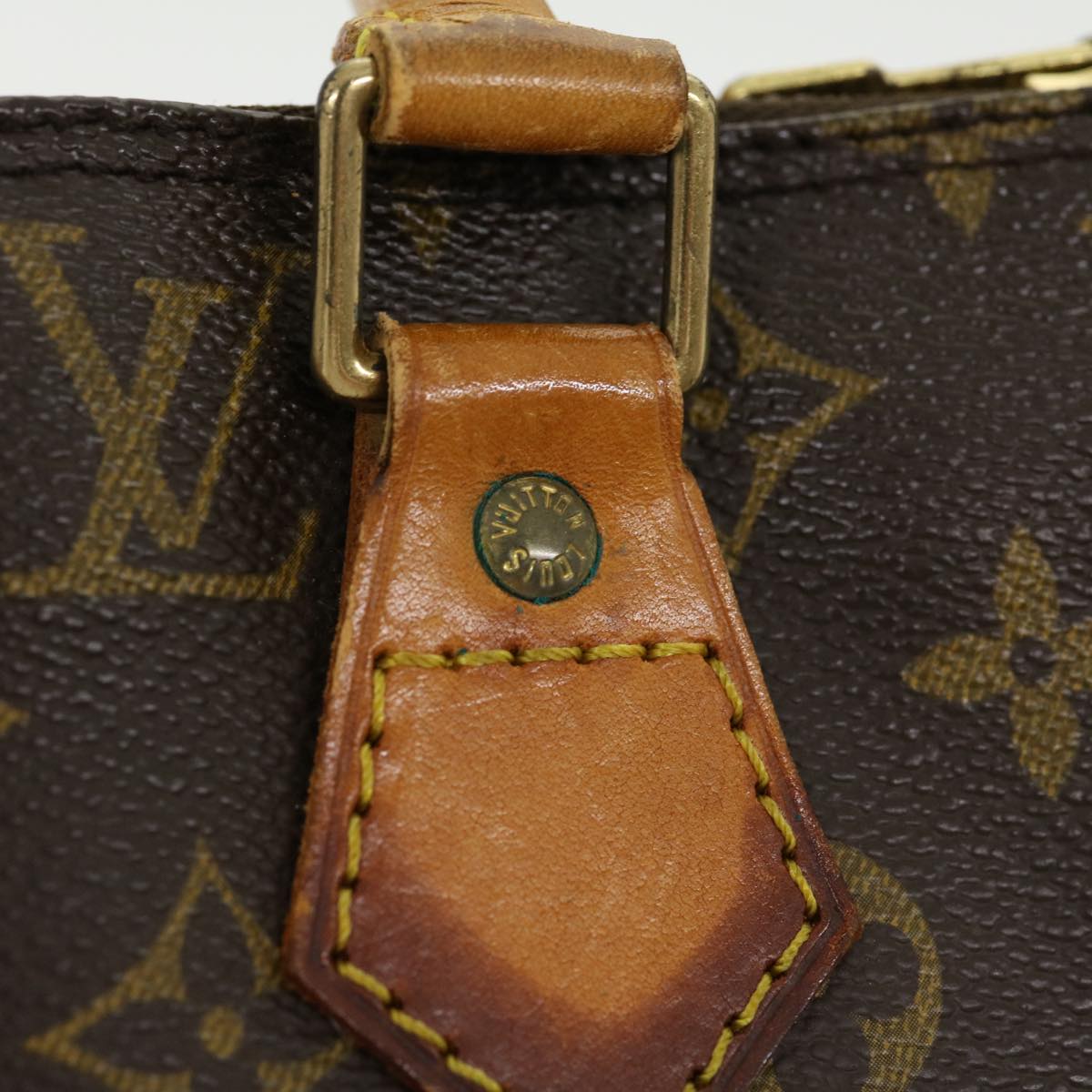 LOUIS VUITTON Monogram Alma Hand Bag M51130 LV Auth rd2253