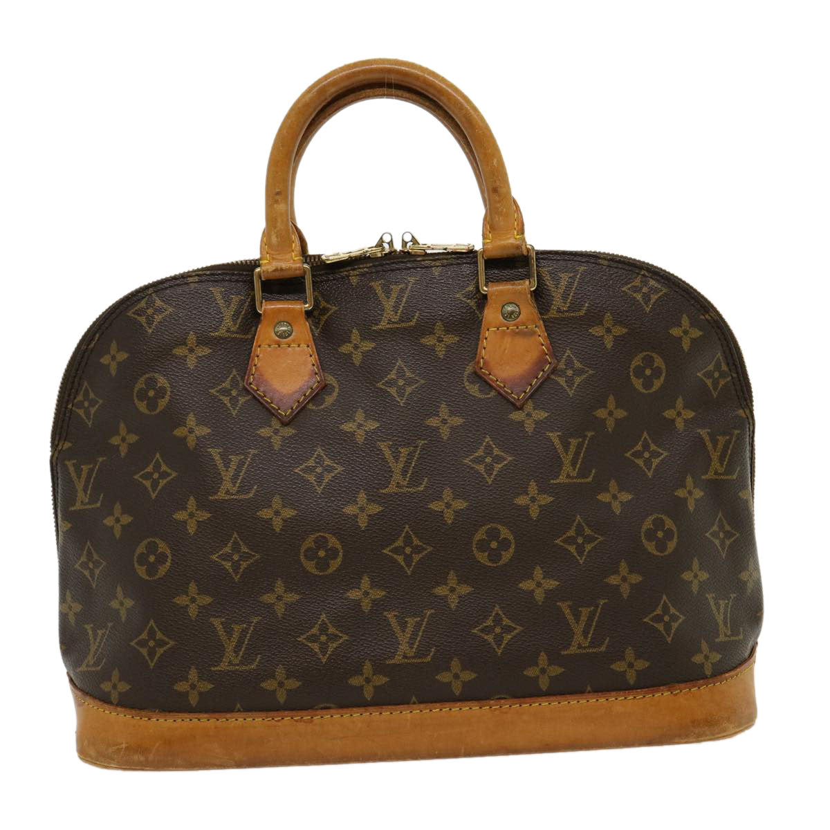 LOUIS VUITTON Monogram Alma Hand Bag M51130 LV Auth rd2253