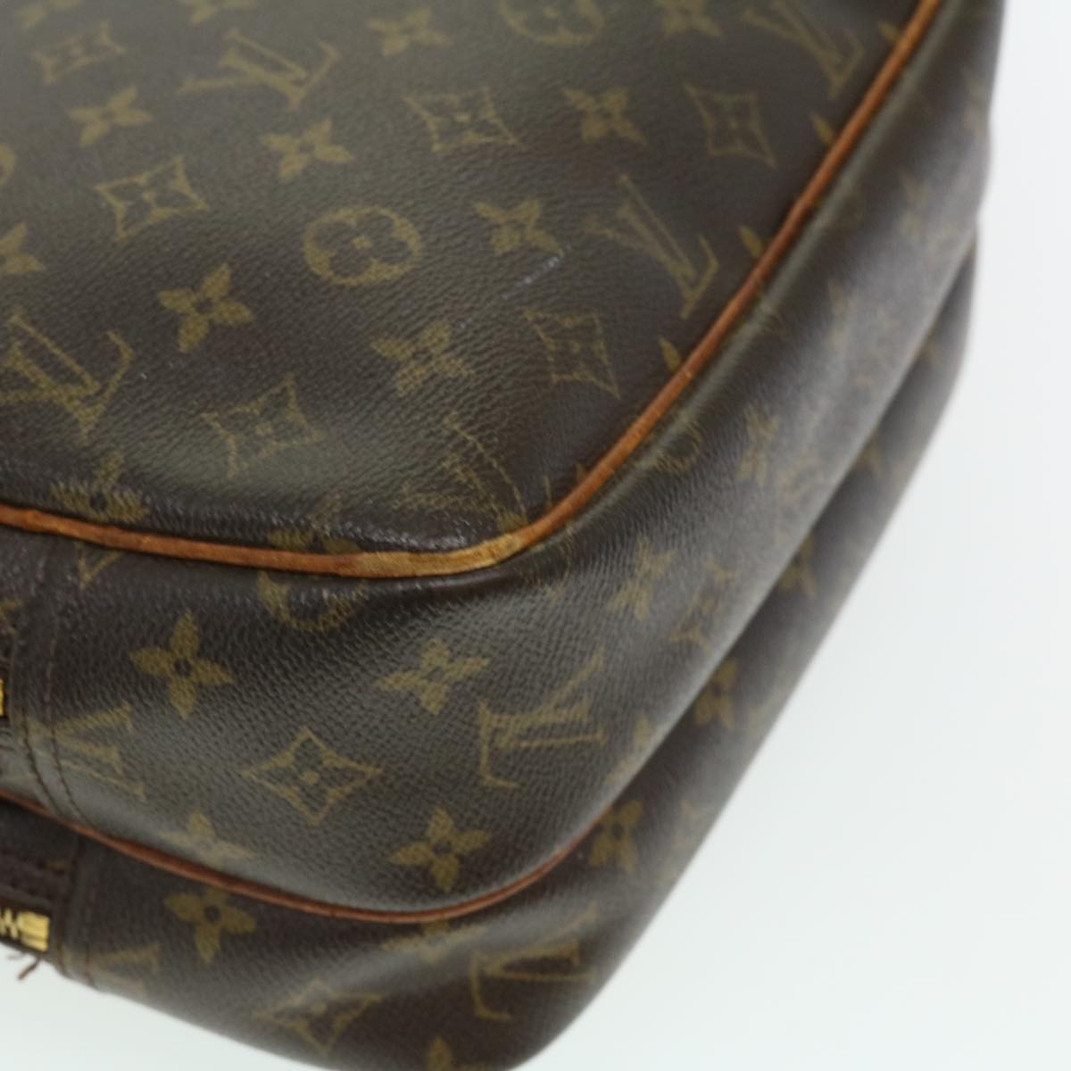 LOUIS VUITTON Monogram Reporter PM Shoulder Bag M45254 LV Auth rd2325