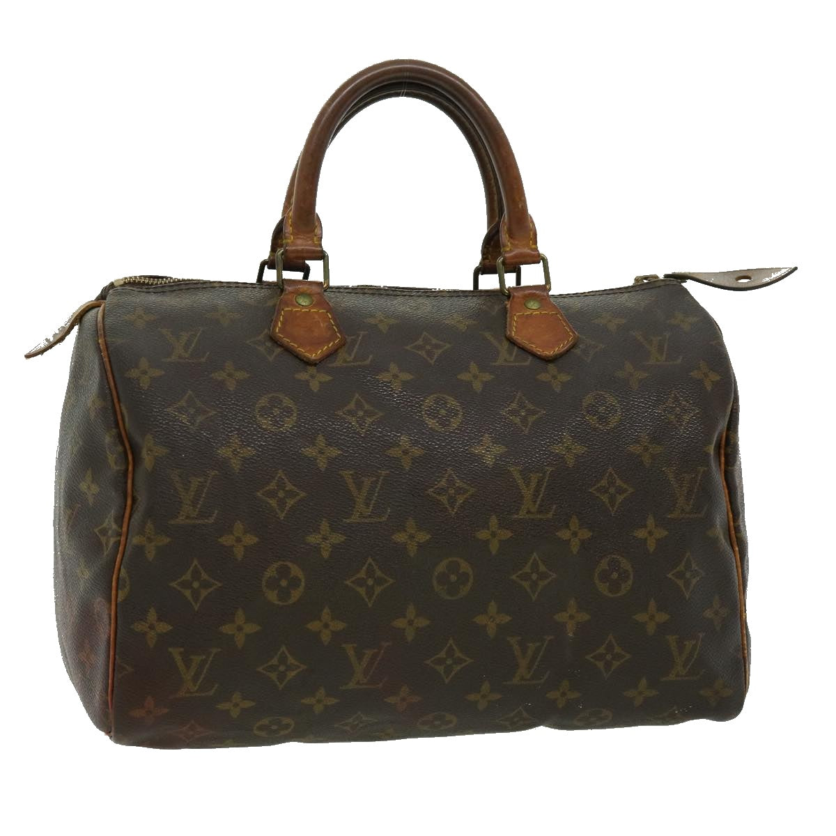 LOUIS VUITTON Monogram Speedy 30 Hand Bag M41526 LV Auth rd2340