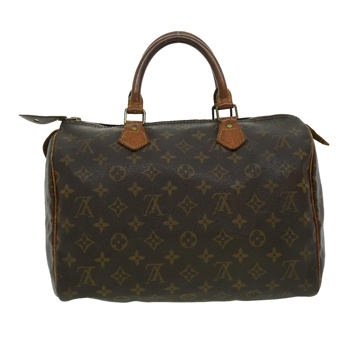 LOUIS VUITTON Monogram Speedy 30 Hand Bag M41526 LV Auth rd2340 - 0