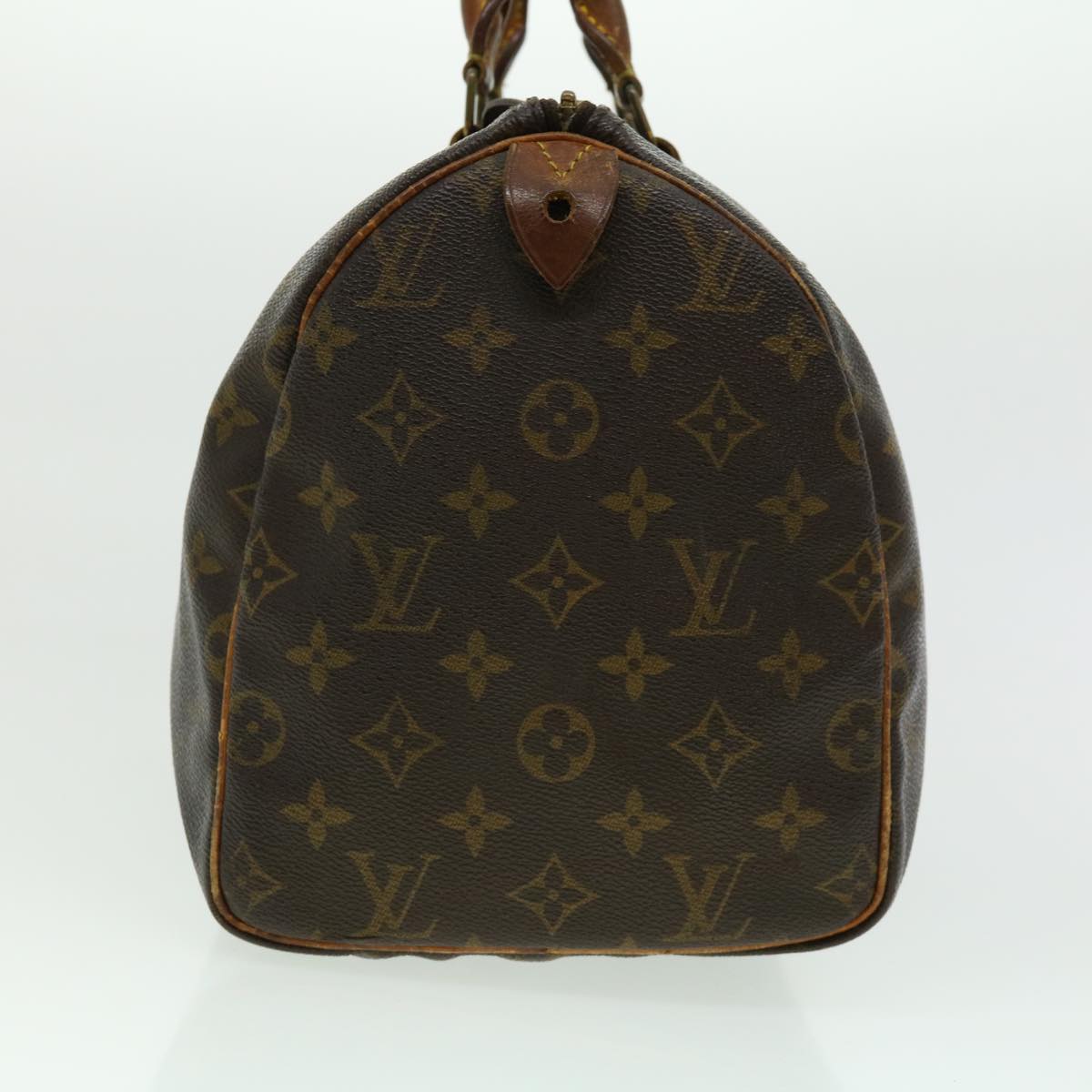 LOUIS VUITTON Monogram Speedy 30 Hand Bag M41526 LV Auth rd2340