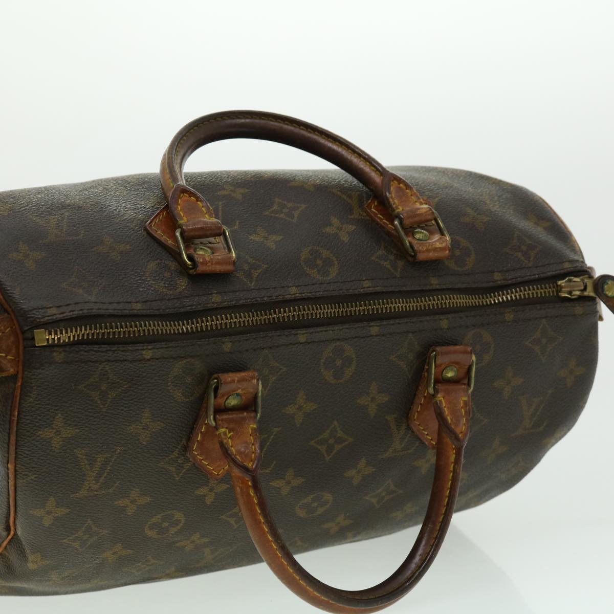 LOUIS VUITTON Monogram Speedy 30 Hand Bag M41526 LV Auth rd2340