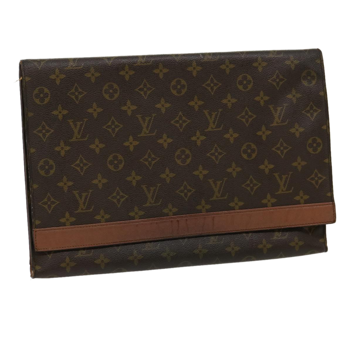 LOUIS VUITTON Monogram Porte Envelope Clutch Bag M51801 LV Auth rd2437