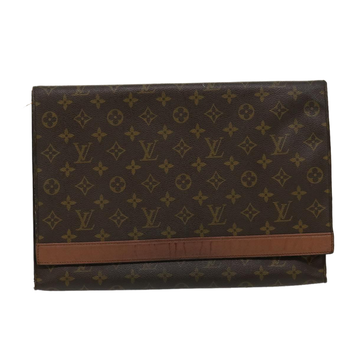 LOUIS VUITTON Monogram Porte Envelope Clutch Bag M51801 LV Auth rd2437