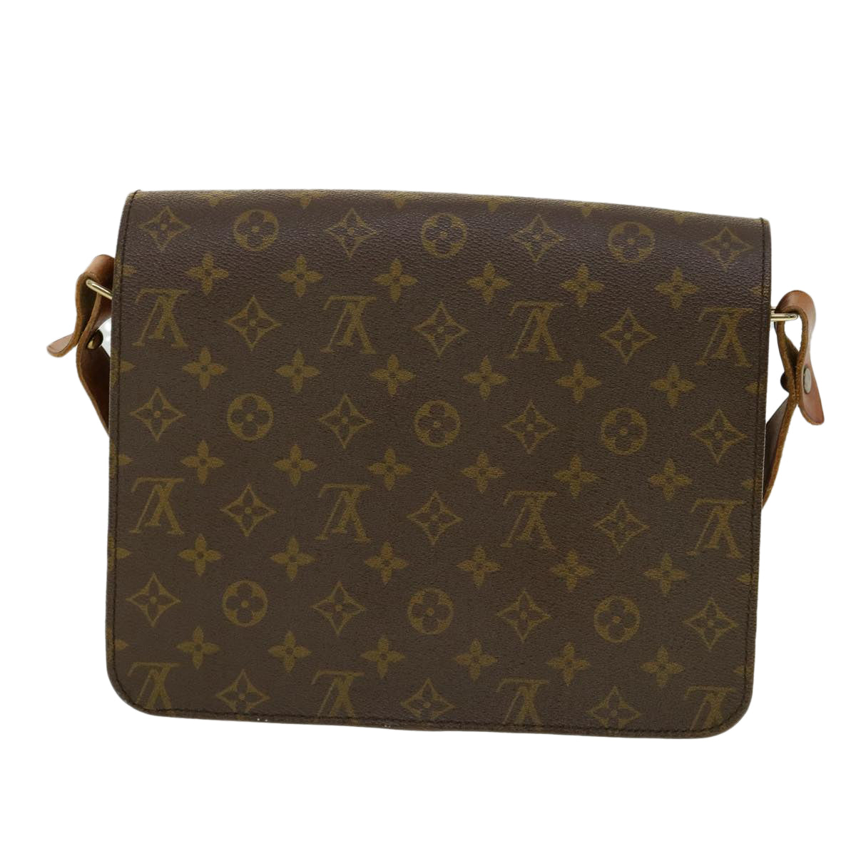 LOUIS VUITTON Monogram Cartouchiere GM Shoulder Bag M51252 LV Auth rd2441 - 0