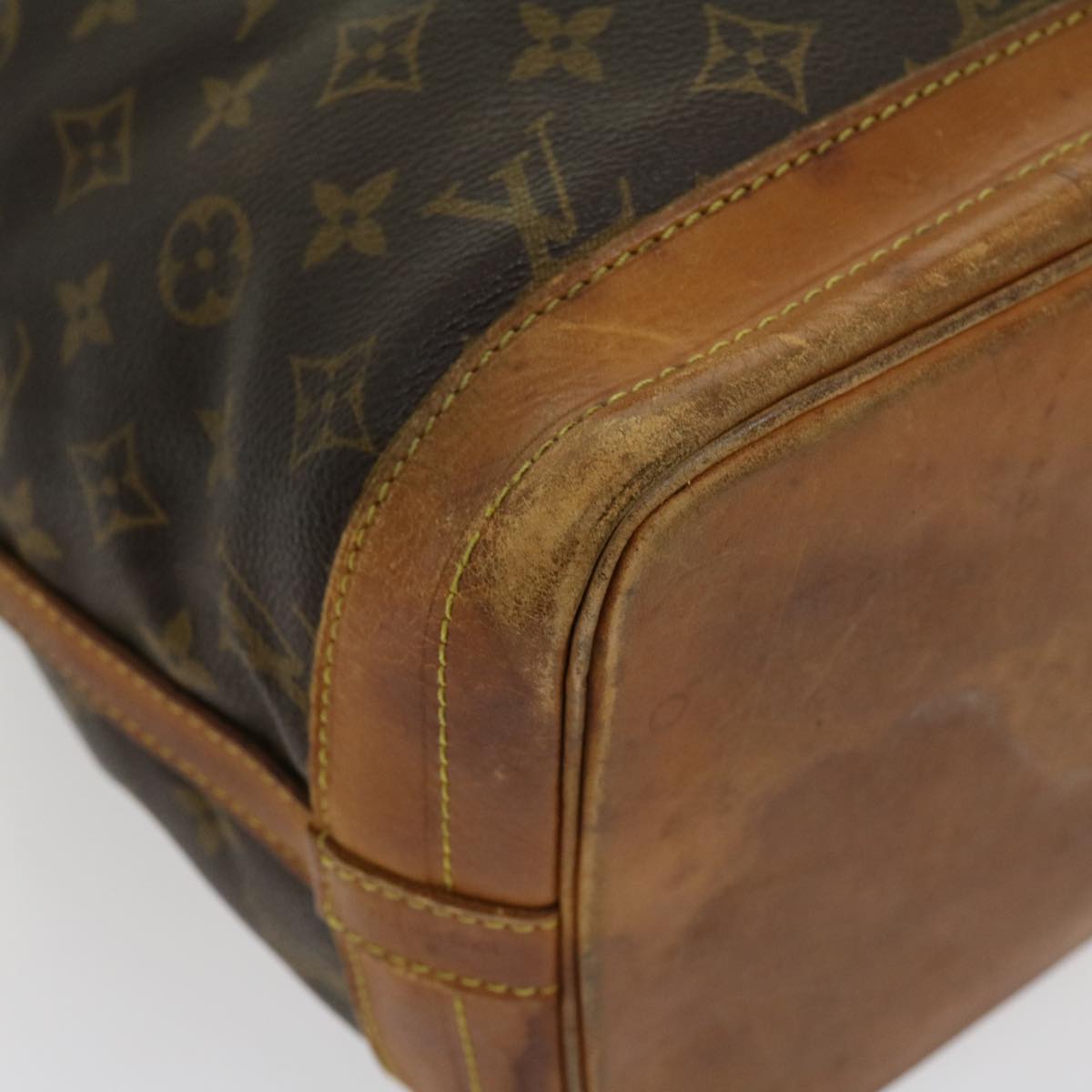 LOUIS VUITTON Monogram Noe Shoulder Bag M42224 LV Auth rd2447