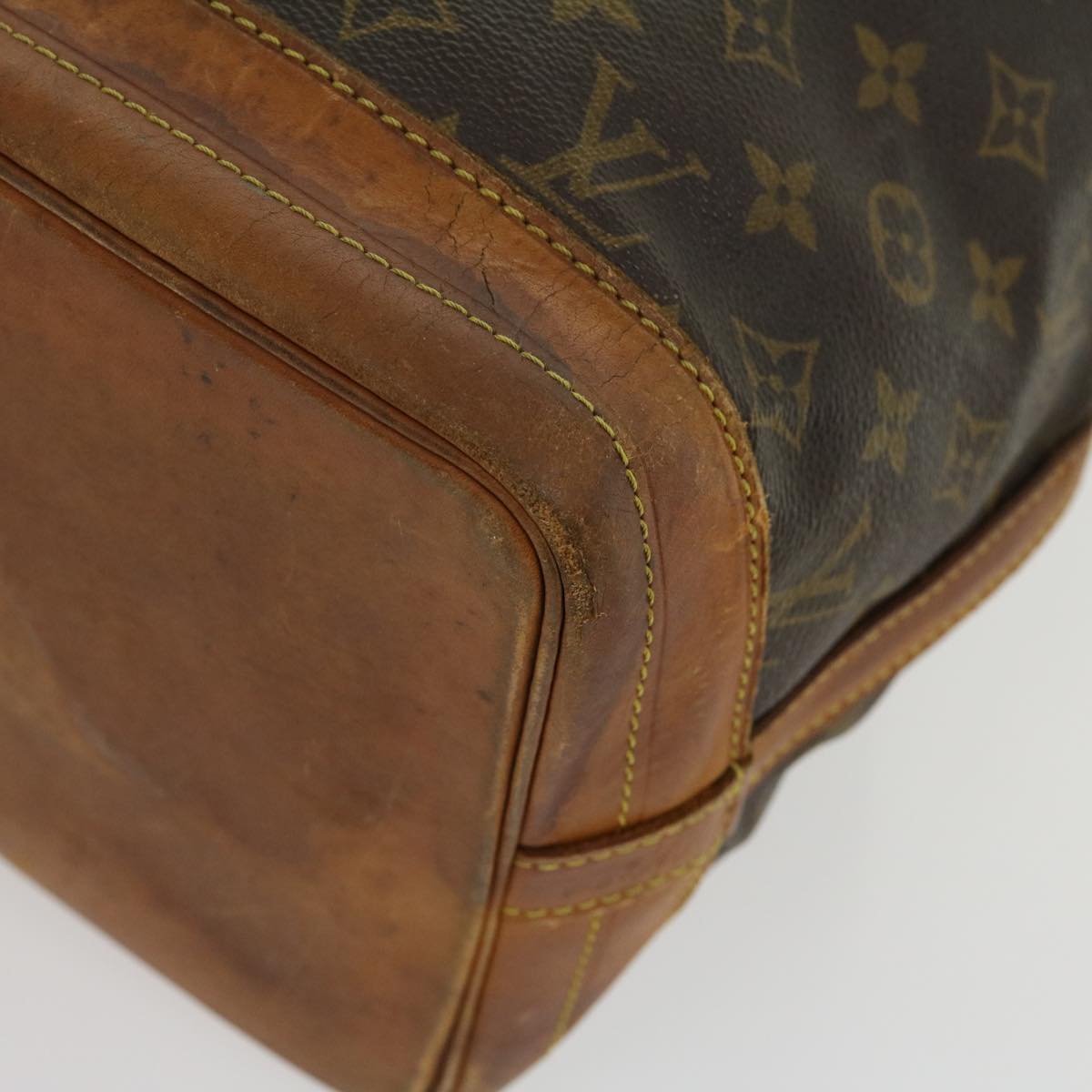 LOUIS VUITTON Monogram Noe Shoulder Bag M42224 LV Auth rd2447