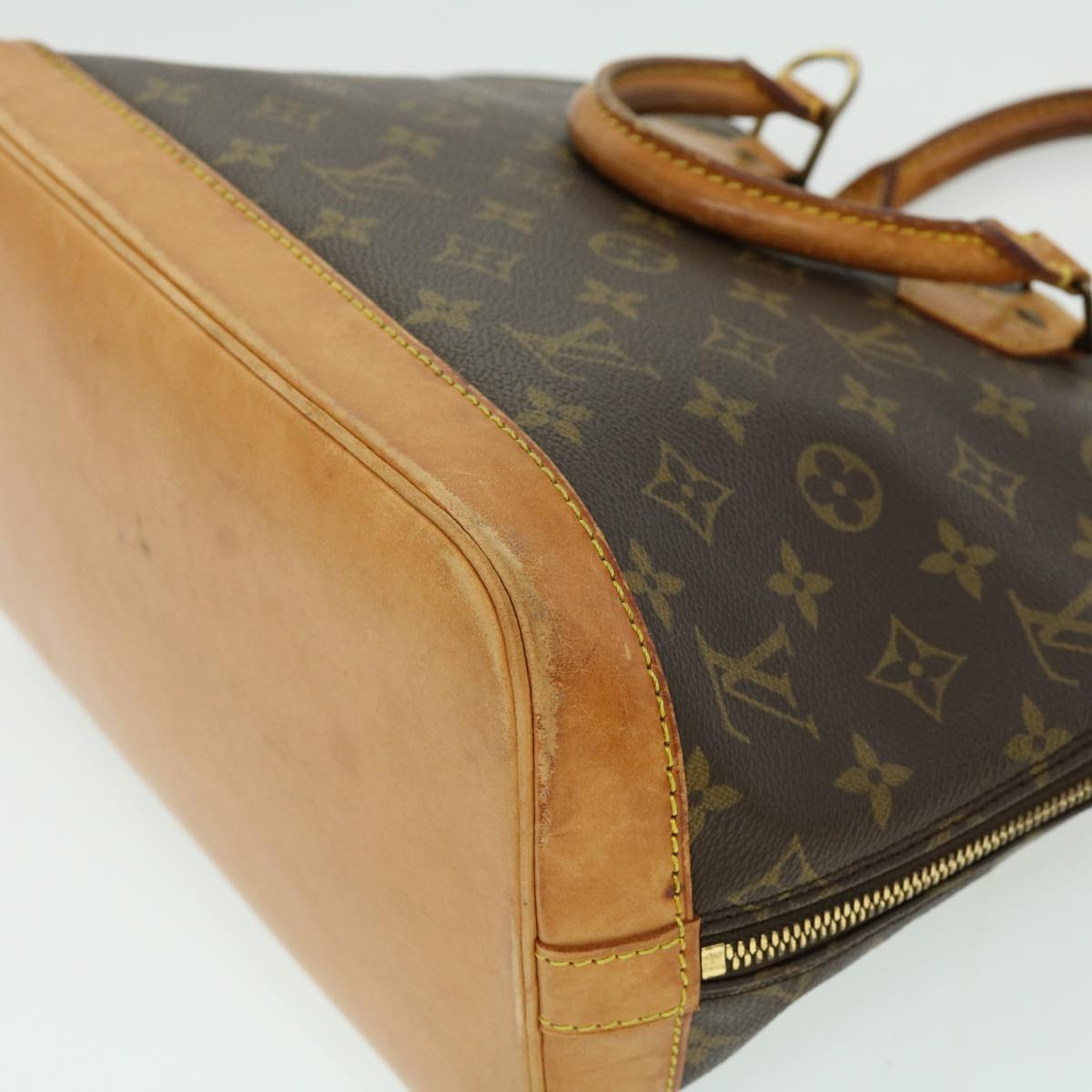 LOUIS VUITTON Monogram Alma Hand Bag M51130 LV Auth rd2455