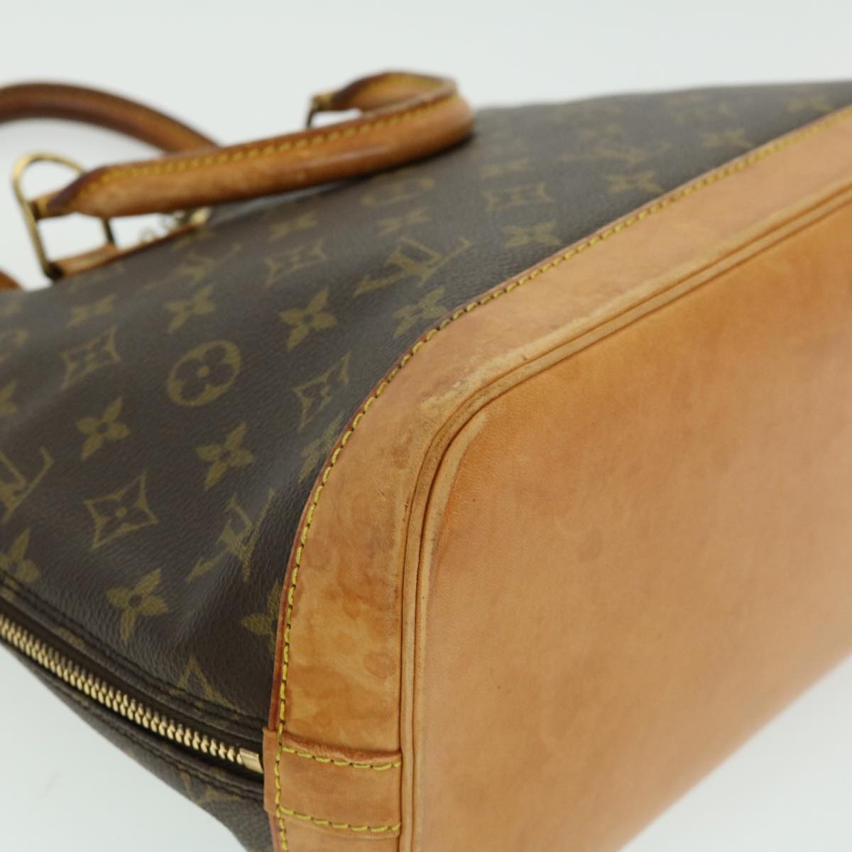 LOUIS VUITTON Monogram Alma Hand Bag M51130 LV Auth rd2455