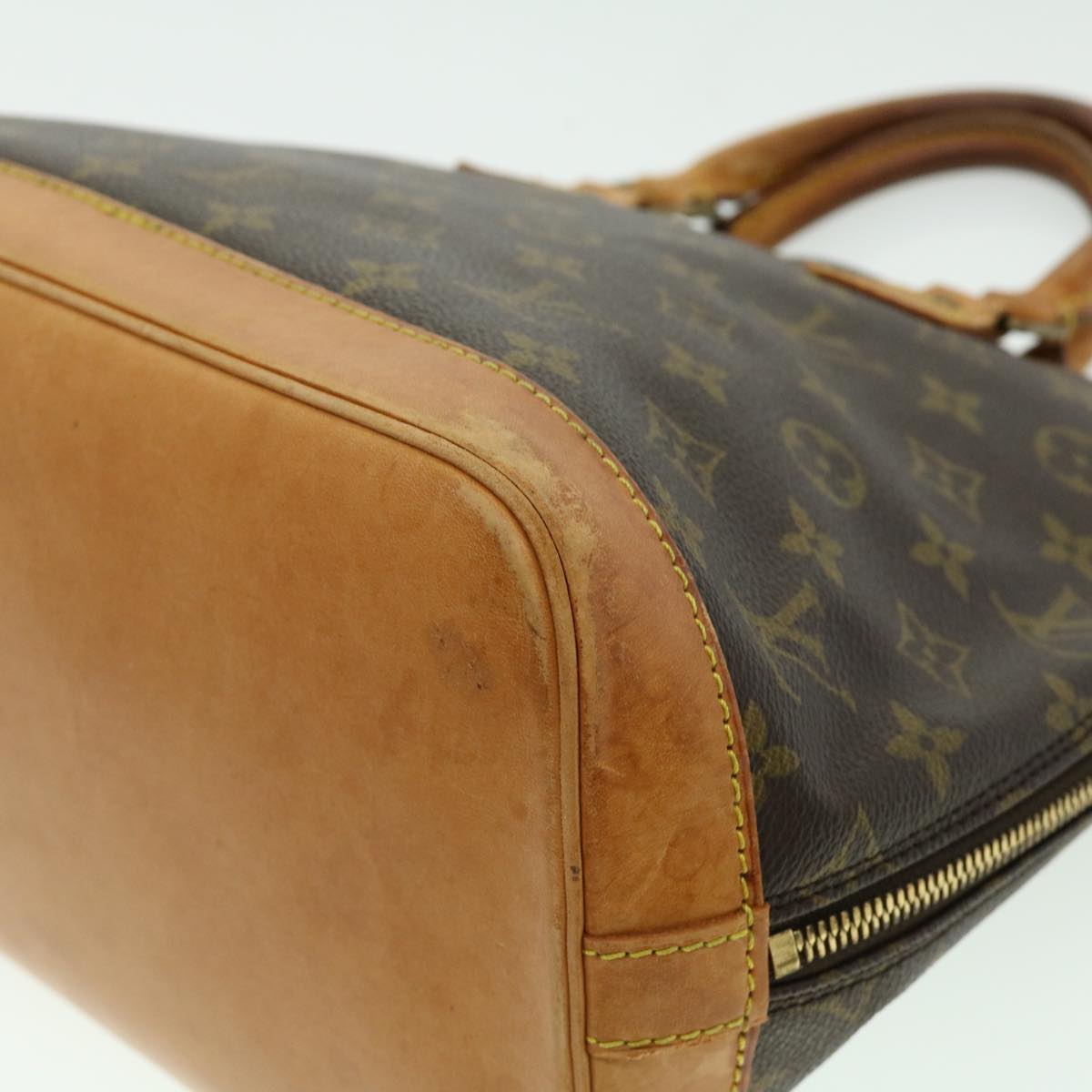 LOUIS VUITTON Monogram Alma Hand Bag M51130 LV Auth rd2455