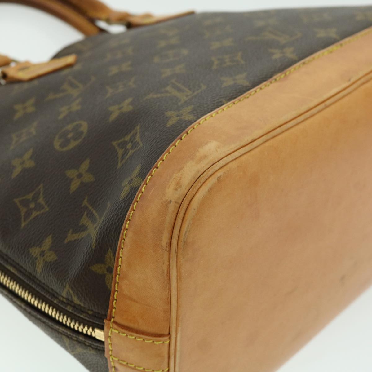 LOUIS VUITTON Monogram Alma Hand Bag M51130 LV Auth rd2455