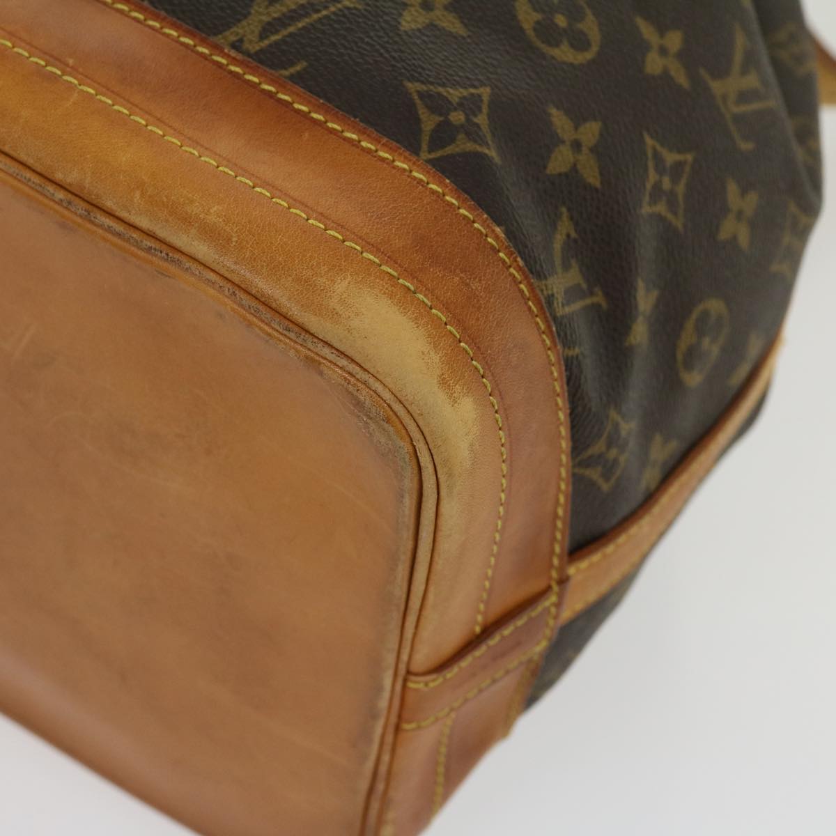 LOUIS VUITTON Monogram Noe Shoulder Bag M42224 LV Auth rd2465