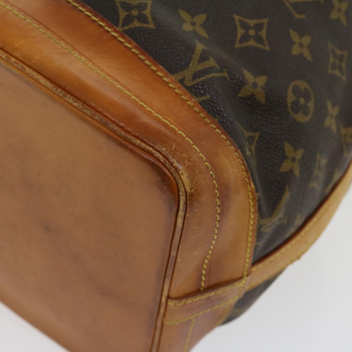 LOUIS VUITTON Monogram Noe Shoulder Bag M42224 LV Auth rd2465