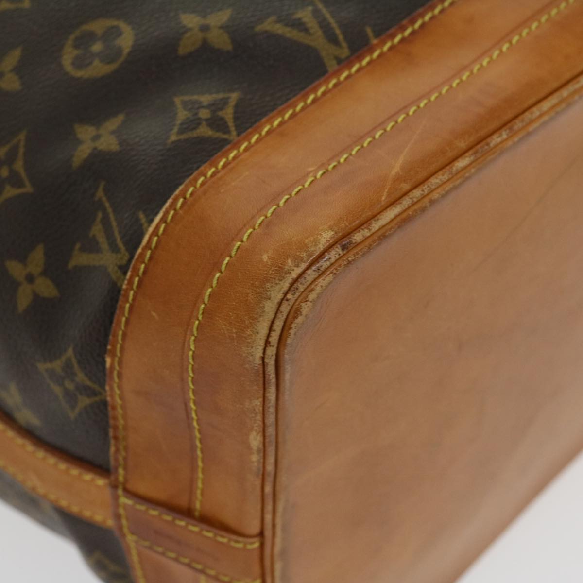 LOUIS VUITTON Monogram Noe Shoulder Bag M42224 LV Auth rd2465