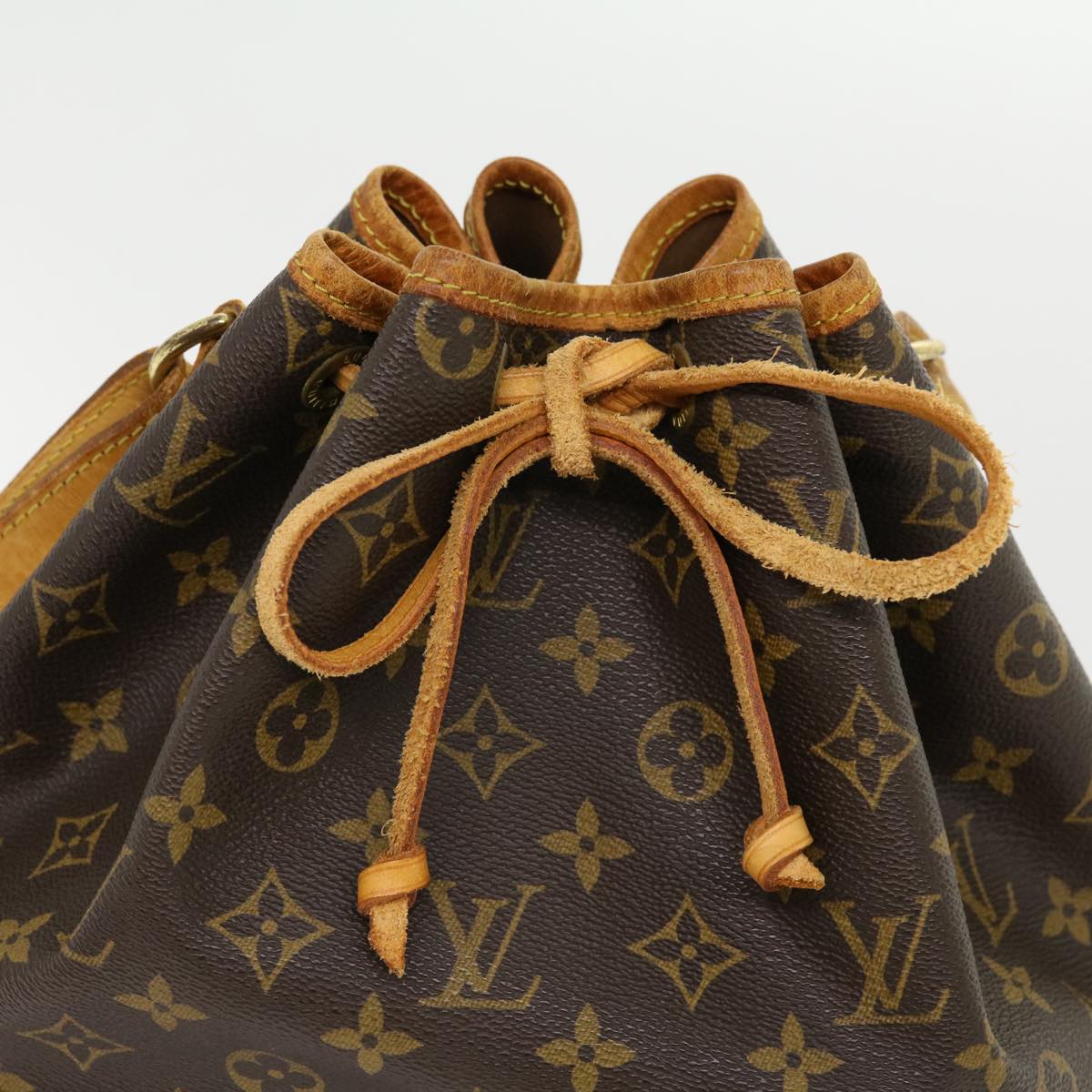 LOUIS VUITTON Monogram Noe Shoulder Bag M42224 LV Auth rd2465