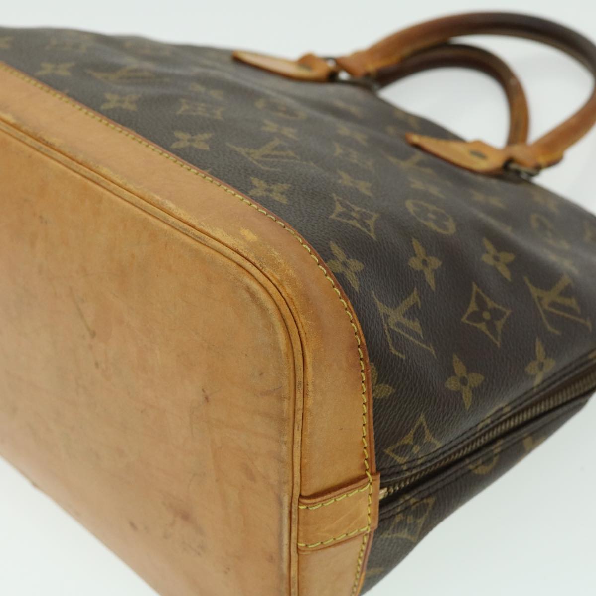 LOUIS VUITTON Monogram Alma Hand Bag M51130 LV Auth rd2467