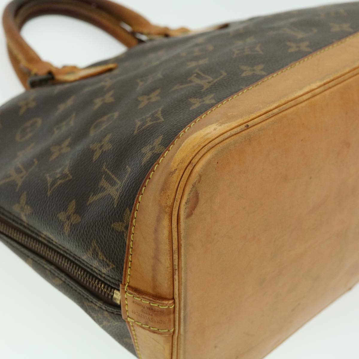 LOUIS VUITTON Monogram Alma Hand Bag M51130 LV Auth rd2467