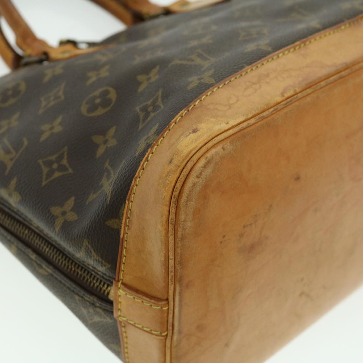 LOUIS VUITTON Monogram Alma Hand Bag M51130 LV Auth rd2467