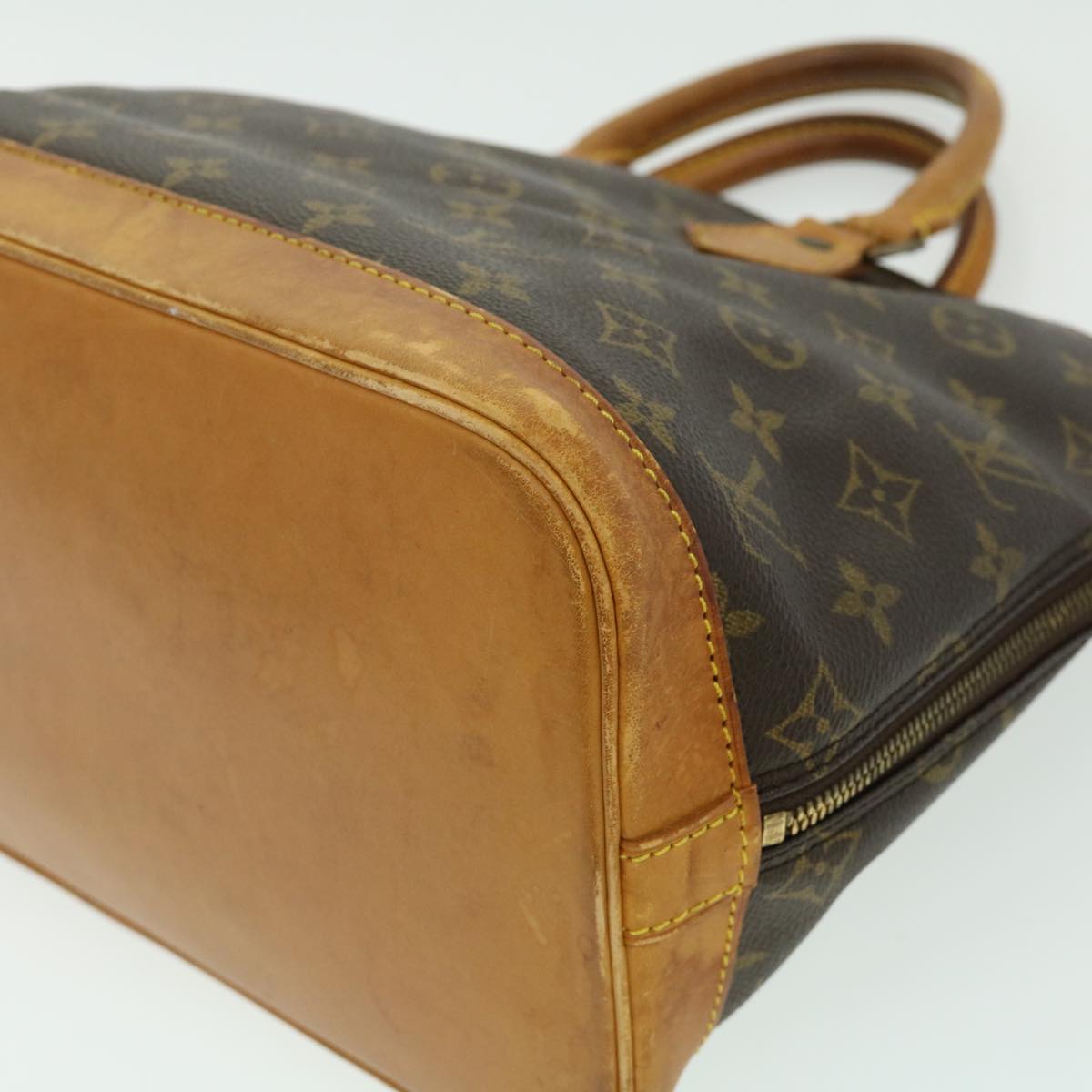 LOUIS VUITTON Monogram Alma Hand Bag M51130 LV Auth rd2472