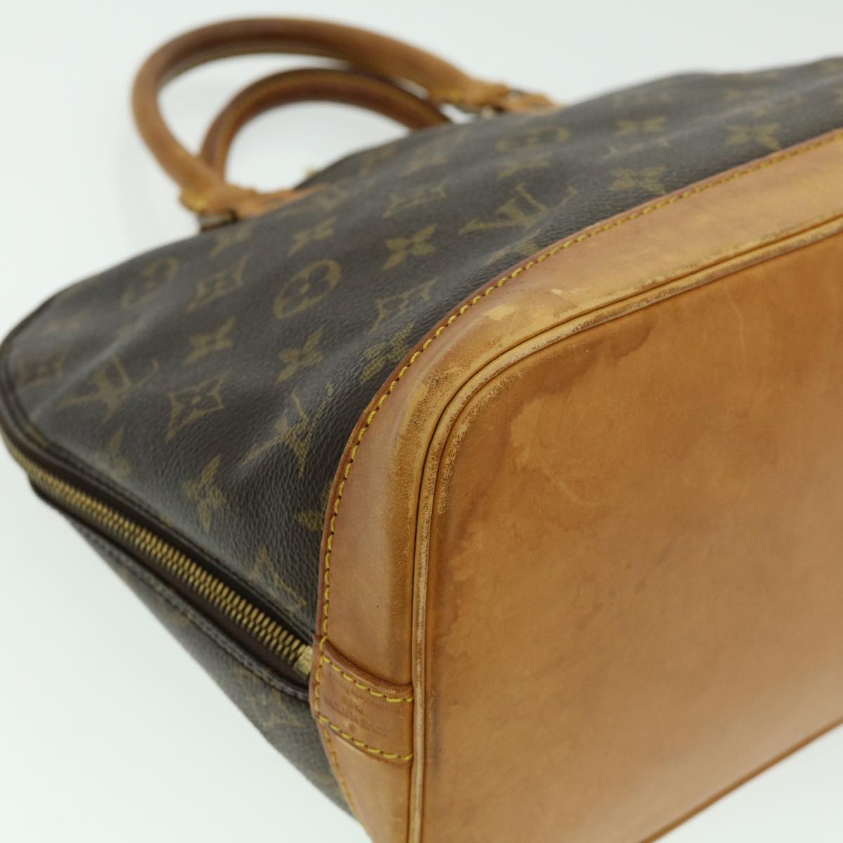 LOUIS VUITTON Monogram Alma Hand Bag M51130 LV Auth rd2472