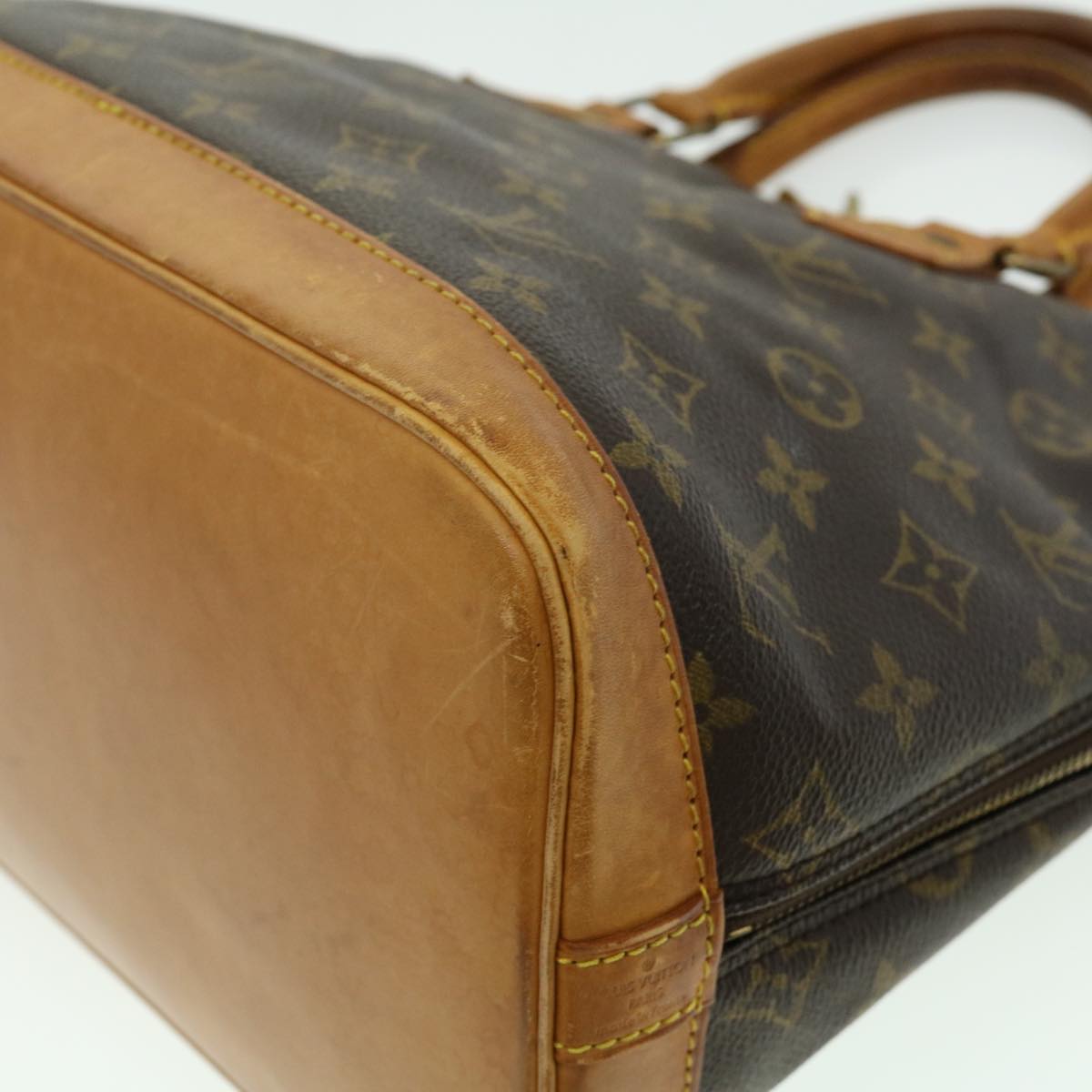 LOUIS VUITTON Monogram Alma Hand Bag M51130 LV Auth rd2472