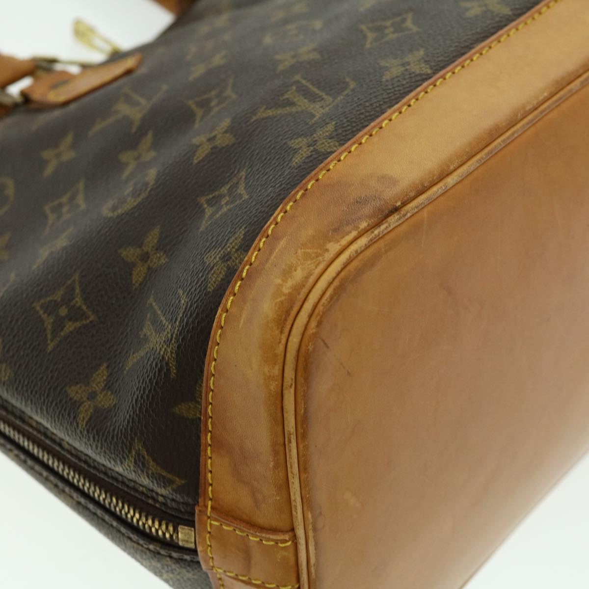 LOUIS VUITTON Monogram Alma Hand Bag M51130 LV Auth rd2472