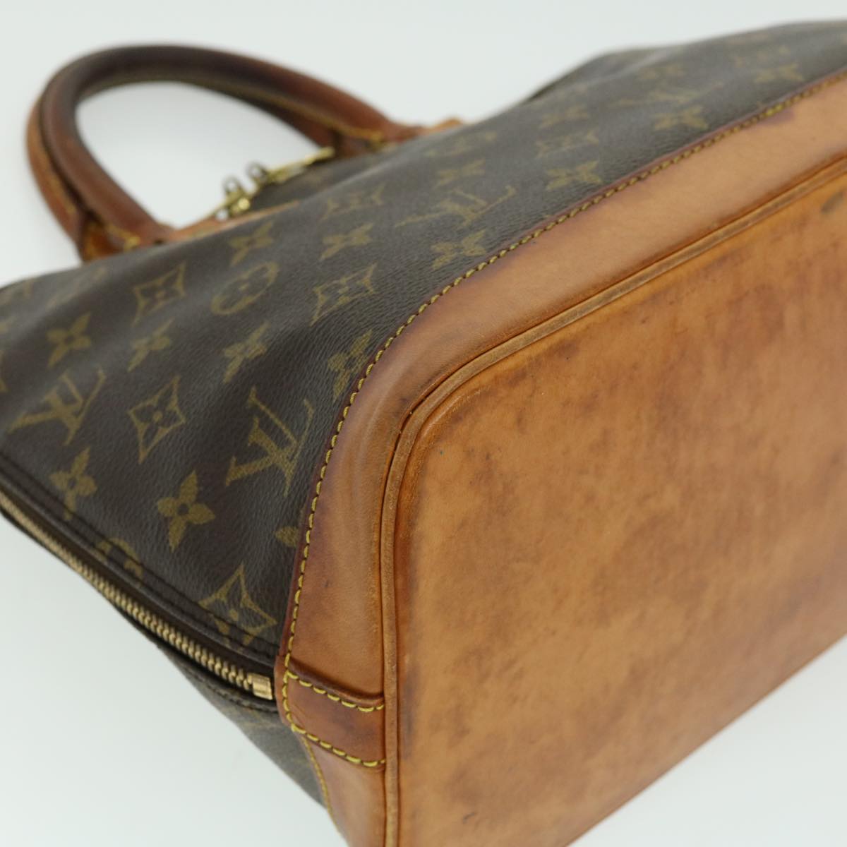 LOUIS VUITTON Monogram Alma Hand Bag M51130 LV Auth rd2483