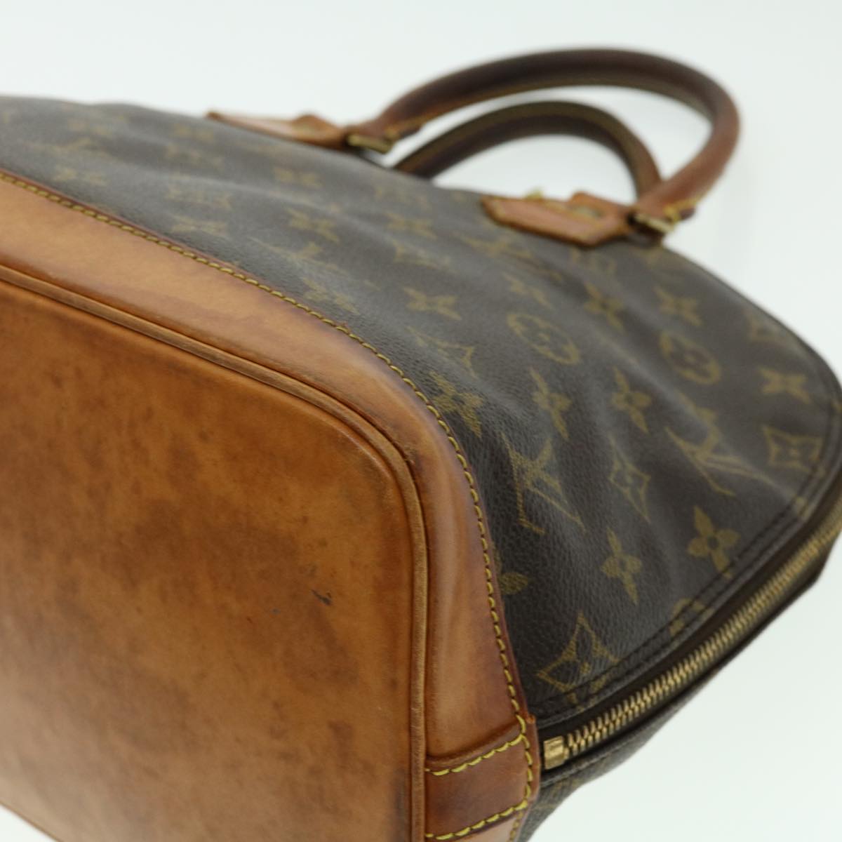 LOUIS VUITTON Monogram Alma Hand Bag M51130 LV Auth rd2483