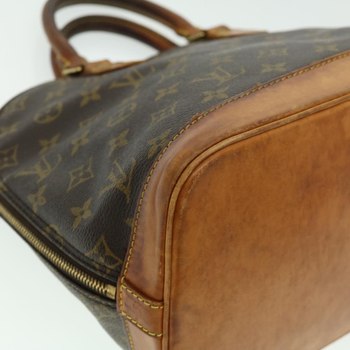 LOUIS VUITTON Monogram Alma Hand Bag M51130 LV Auth rd2483