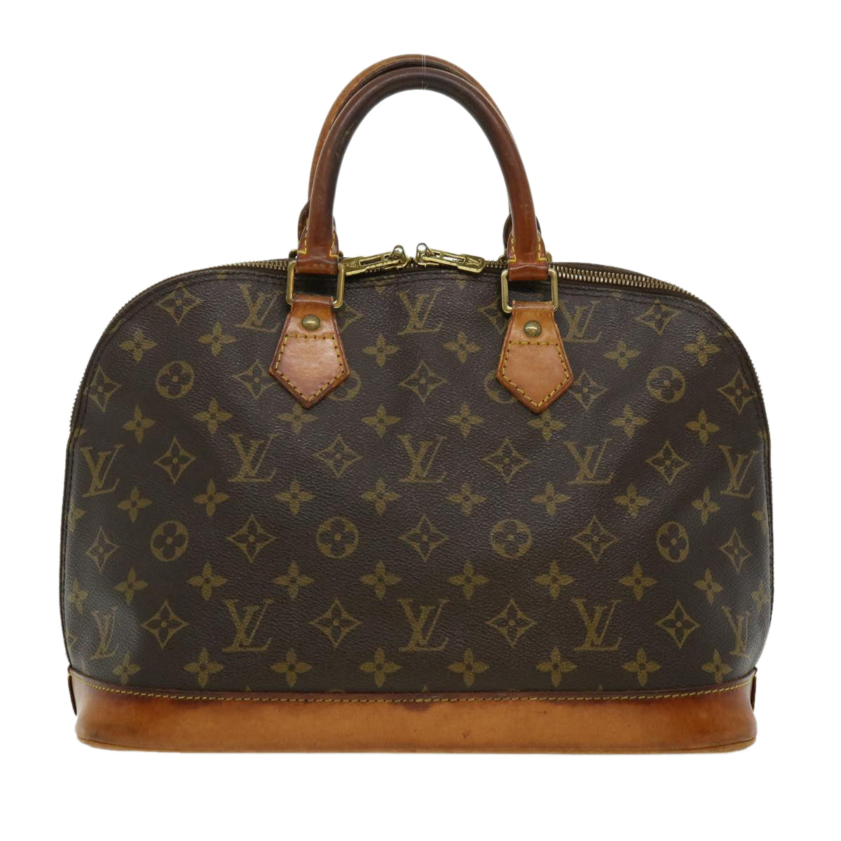 LOUIS VUITTON Monogram Alma Hand Bag M51130 LV Auth rd2483