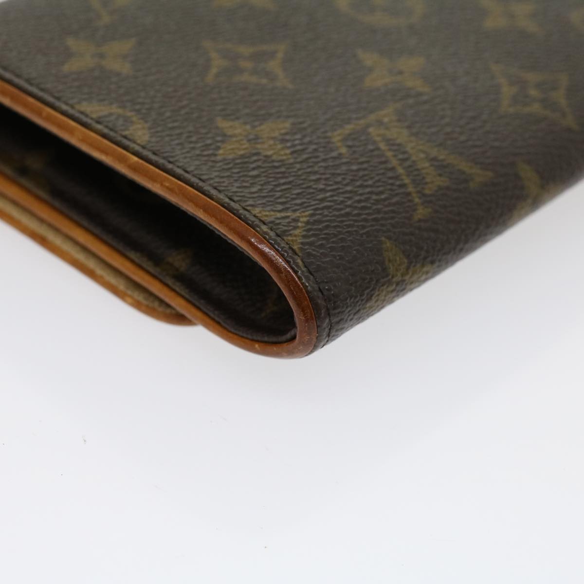 LOUIS VUITTON Monogram Pochette Twin GM Shoulder Bag M51852 LV Auth rd2495