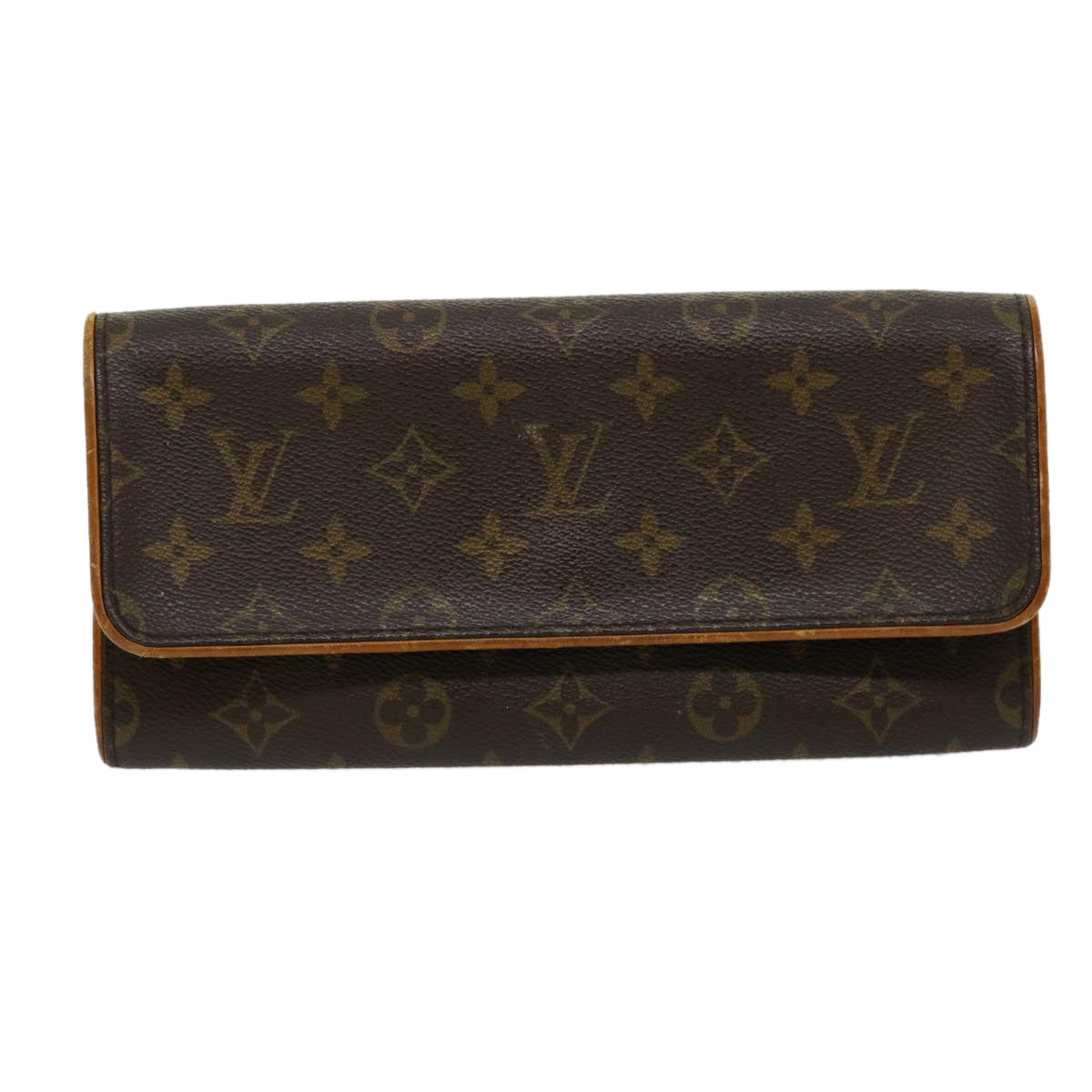 LOUIS VUITTON Monogram Pochette Twin GM Shoulder Bag M51852 LV Auth rd2495