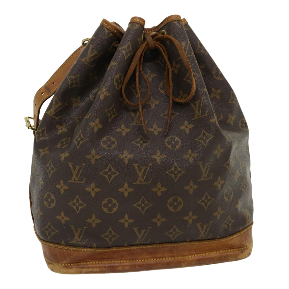 LOUIS VUITTON Monogram Noe Shoulder Bag M42224 LV Auth rd2498