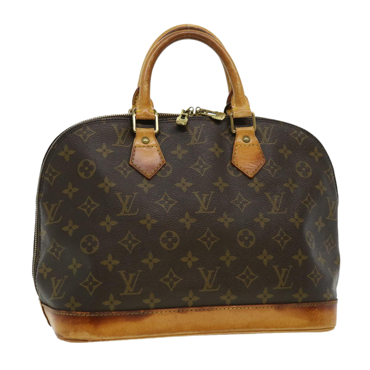 LOUIS VUITTON Monogram Alma Hand Bag M51130 LV Auth rd2504