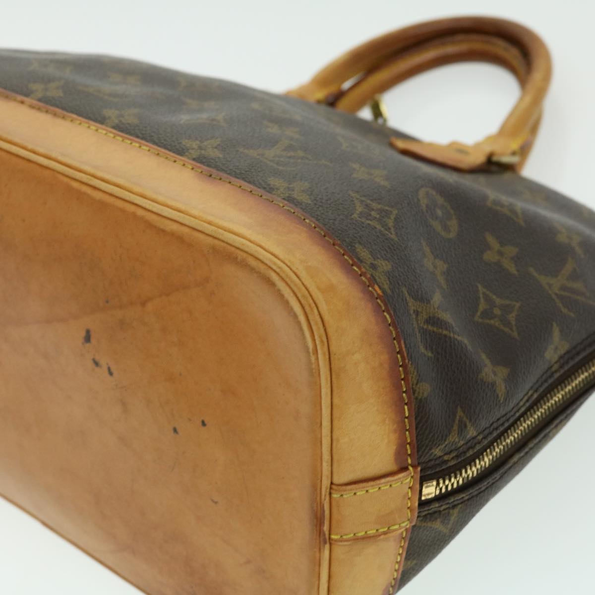 LOUIS VUITTON Monogram Alma Hand Bag M51130 LV Auth rd2504