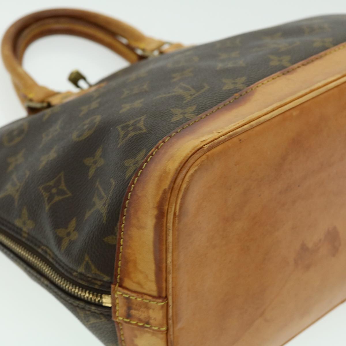 LOUIS VUITTON Monogram Alma Hand Bag M51130 LV Auth rd2504