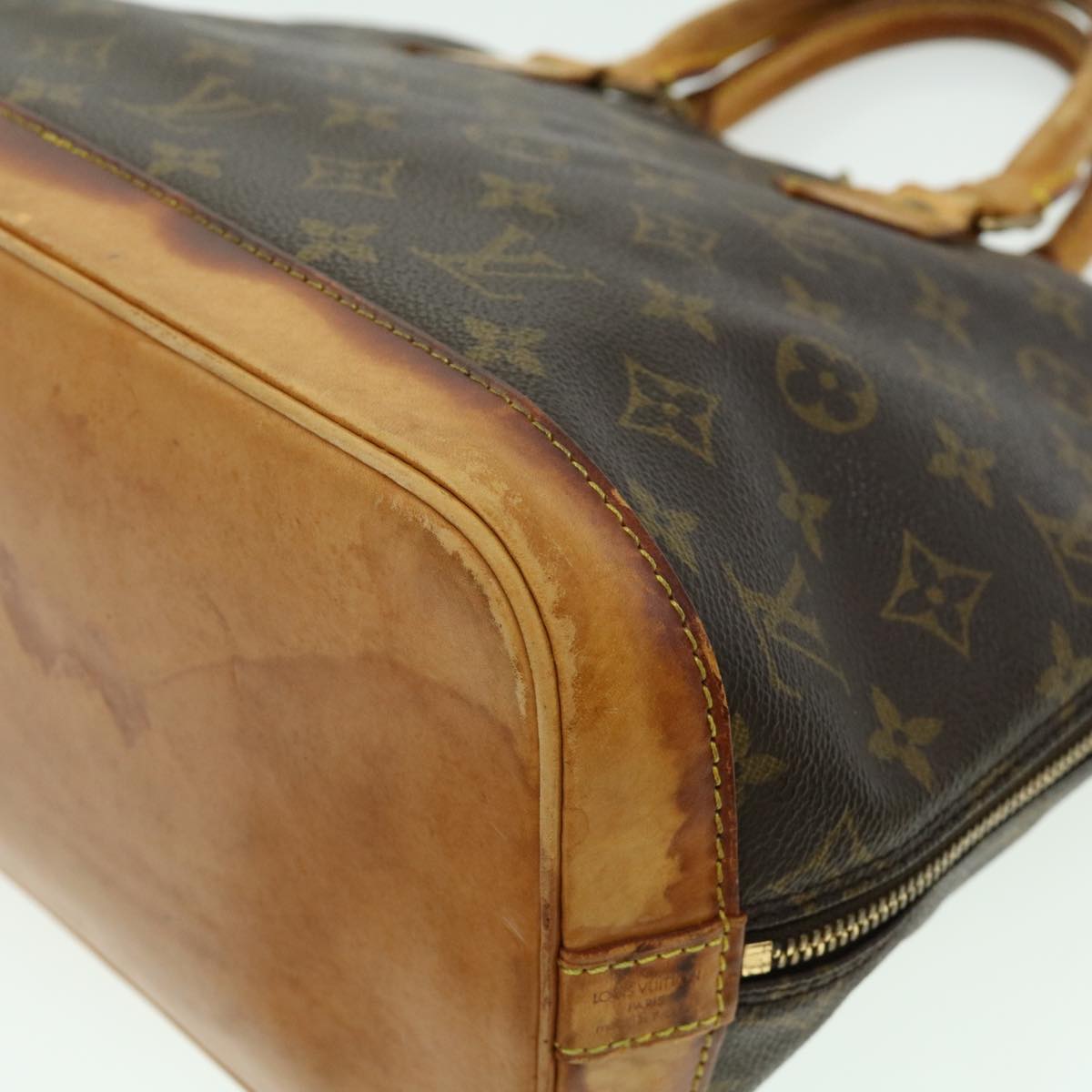 LOUIS VUITTON Monogram Alma Hand Bag M51130 LV Auth rd2504