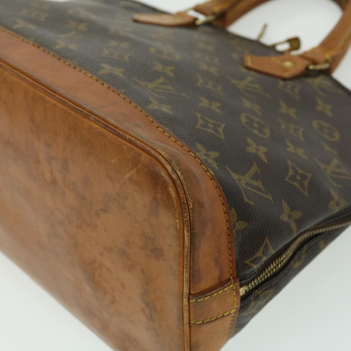 LOUIS VUITTON Monogram Alma Hand Bag M51130 LV Auth rd2570