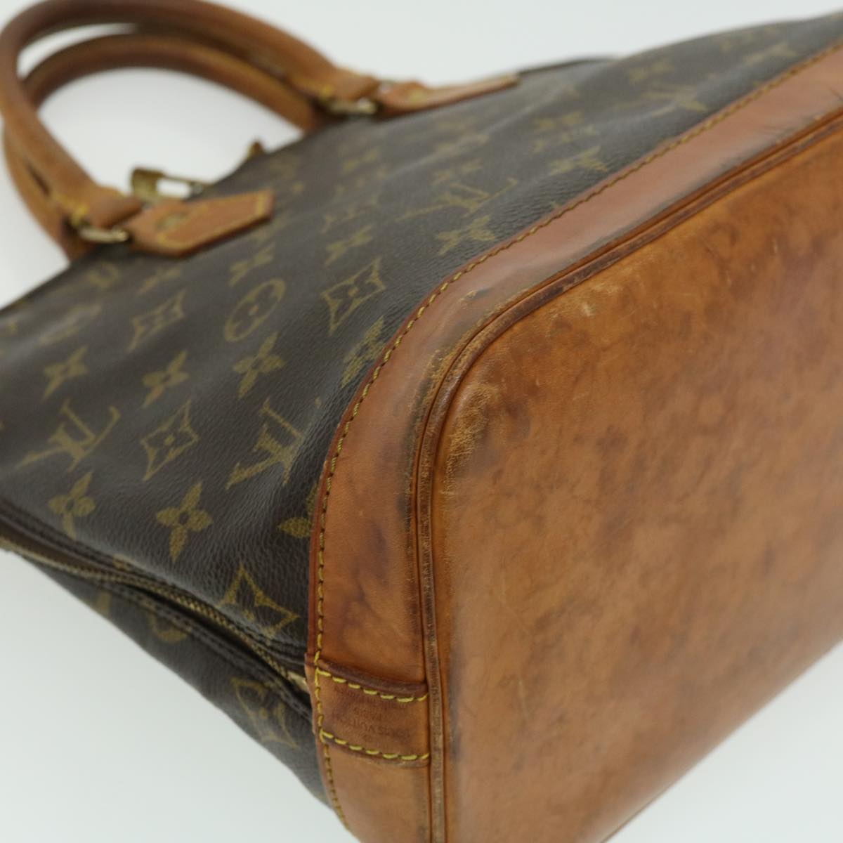 LOUIS VUITTON Monogram Alma Hand Bag M51130 LV Auth rd2570