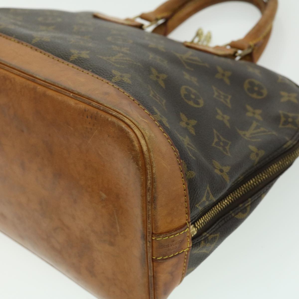 LOUIS VUITTON Monogram Alma Hand Bag M51130 LV Auth rd2570