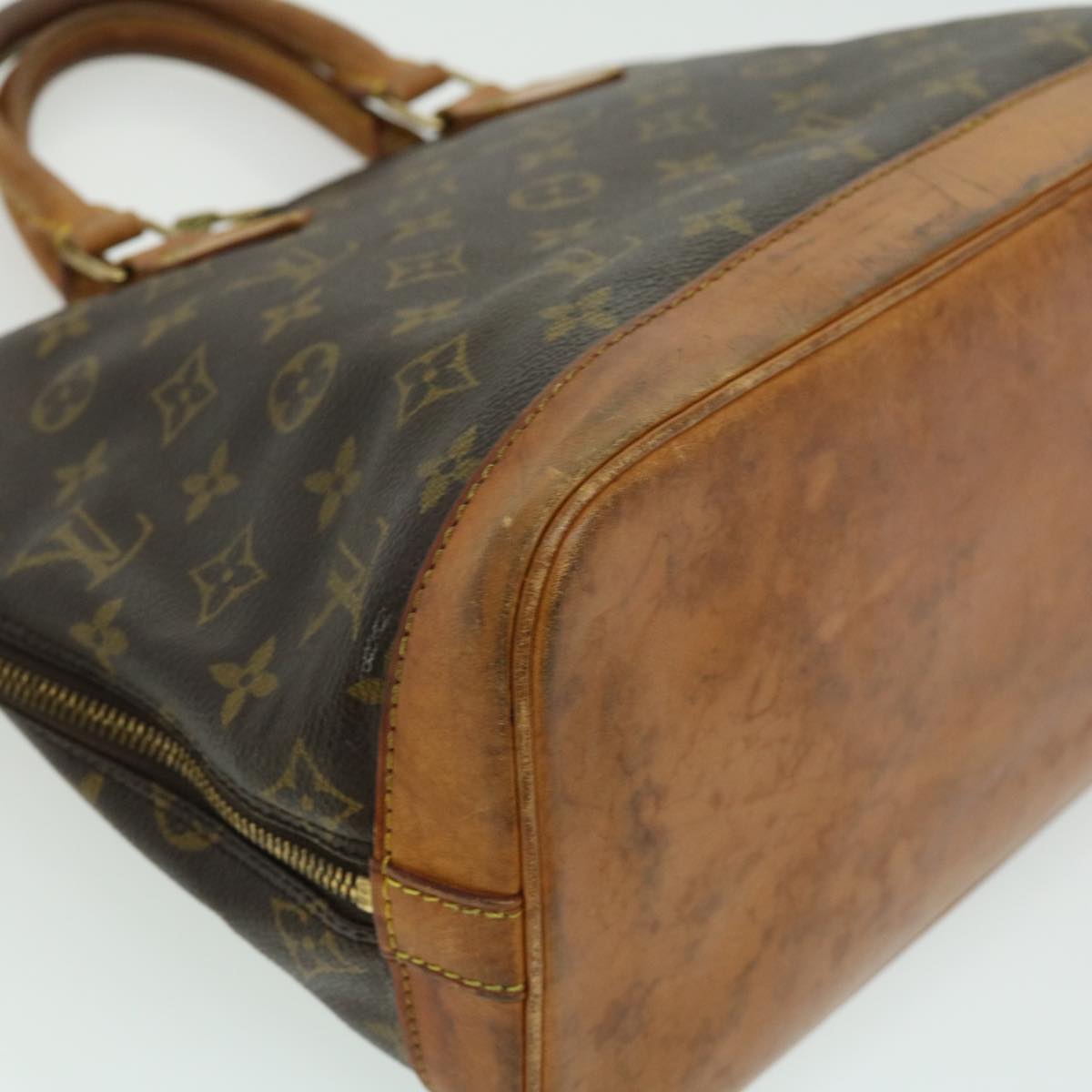 LOUIS VUITTON Monogram Alma Hand Bag M51130 LV Auth rd2570