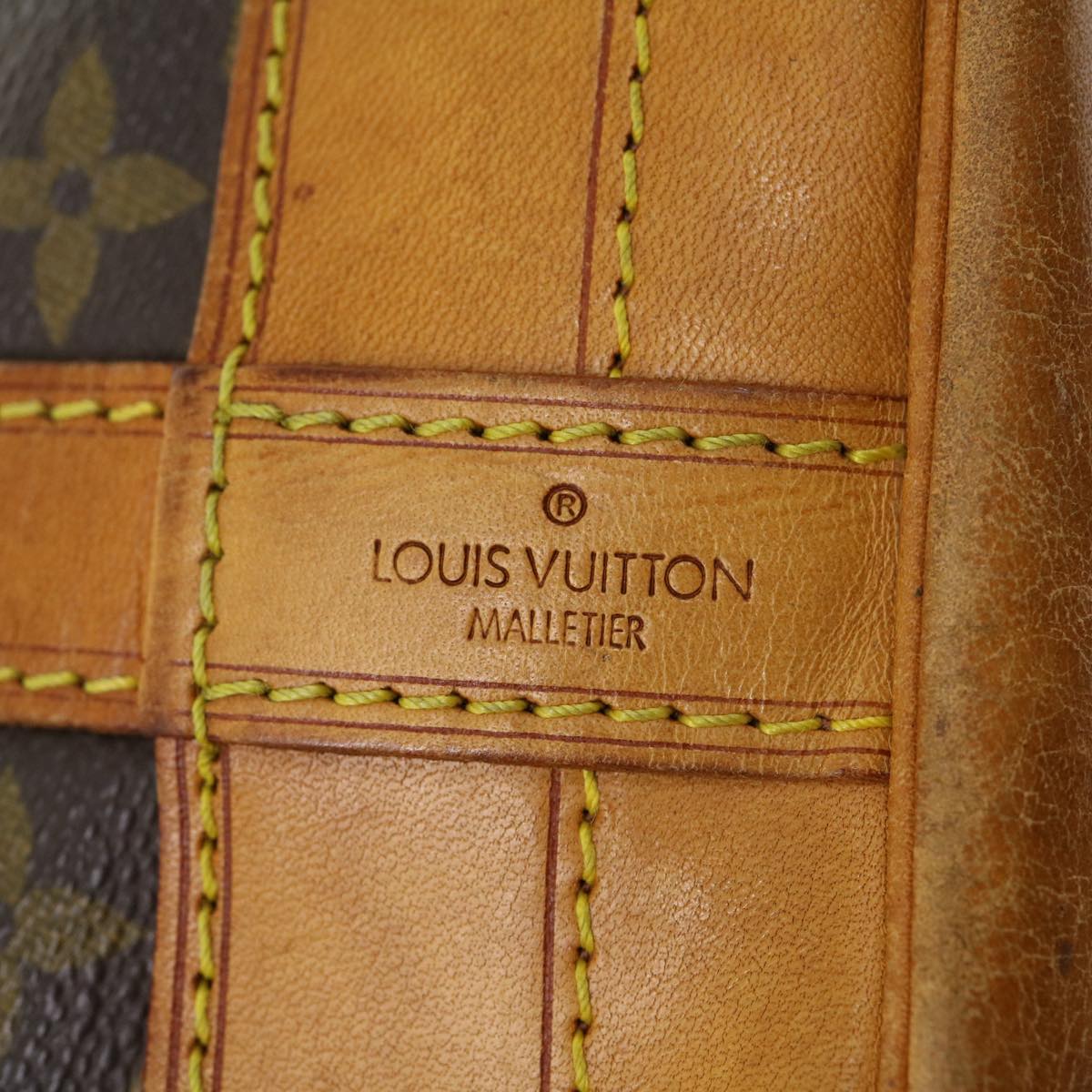 LOUIS VUITTON Monogram Noe Shoulder Bag M42224 LV Auth rd2616