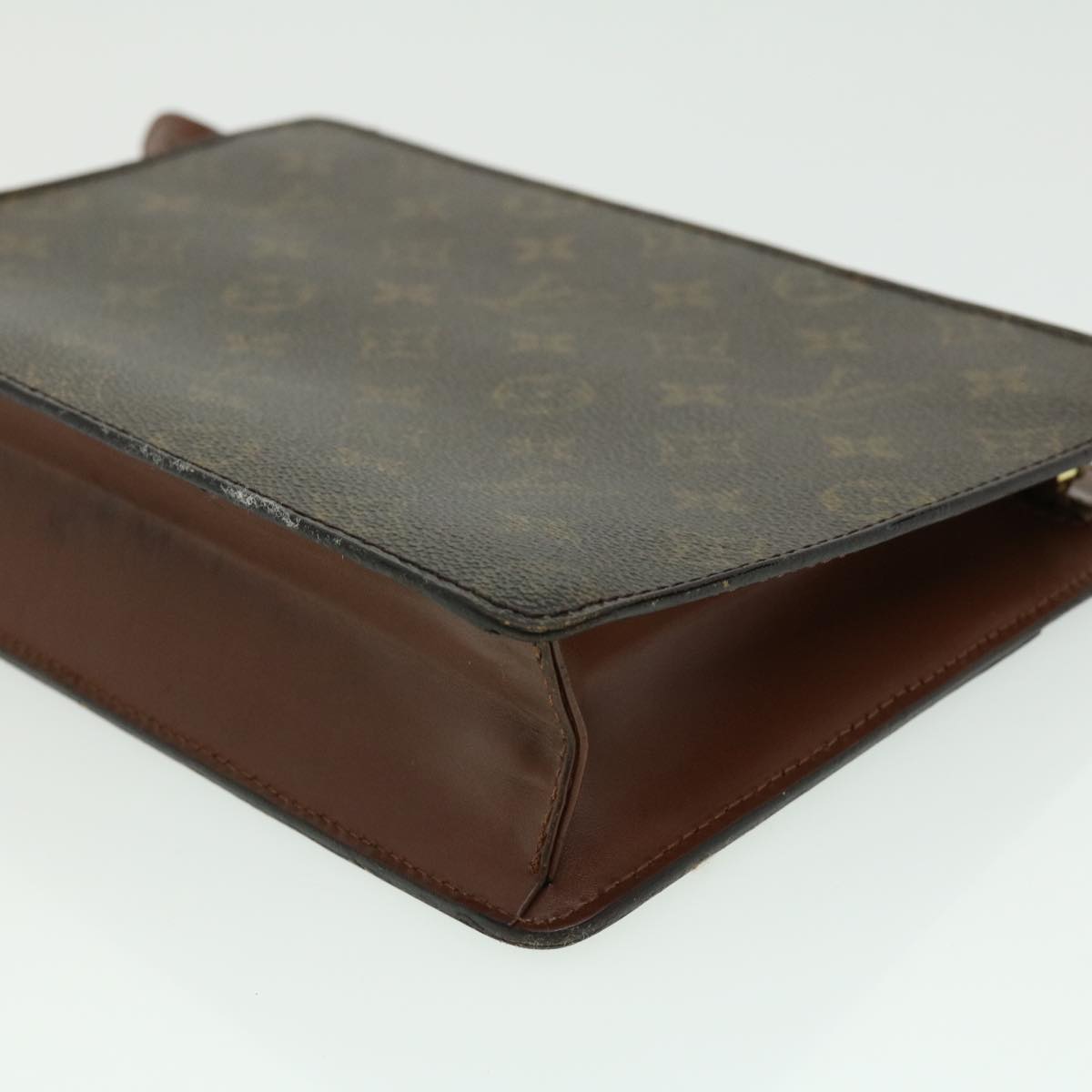 LOUIS VUITTON Monogram Pochette Homme Clutch Bag M51795 LV Auth rd2641