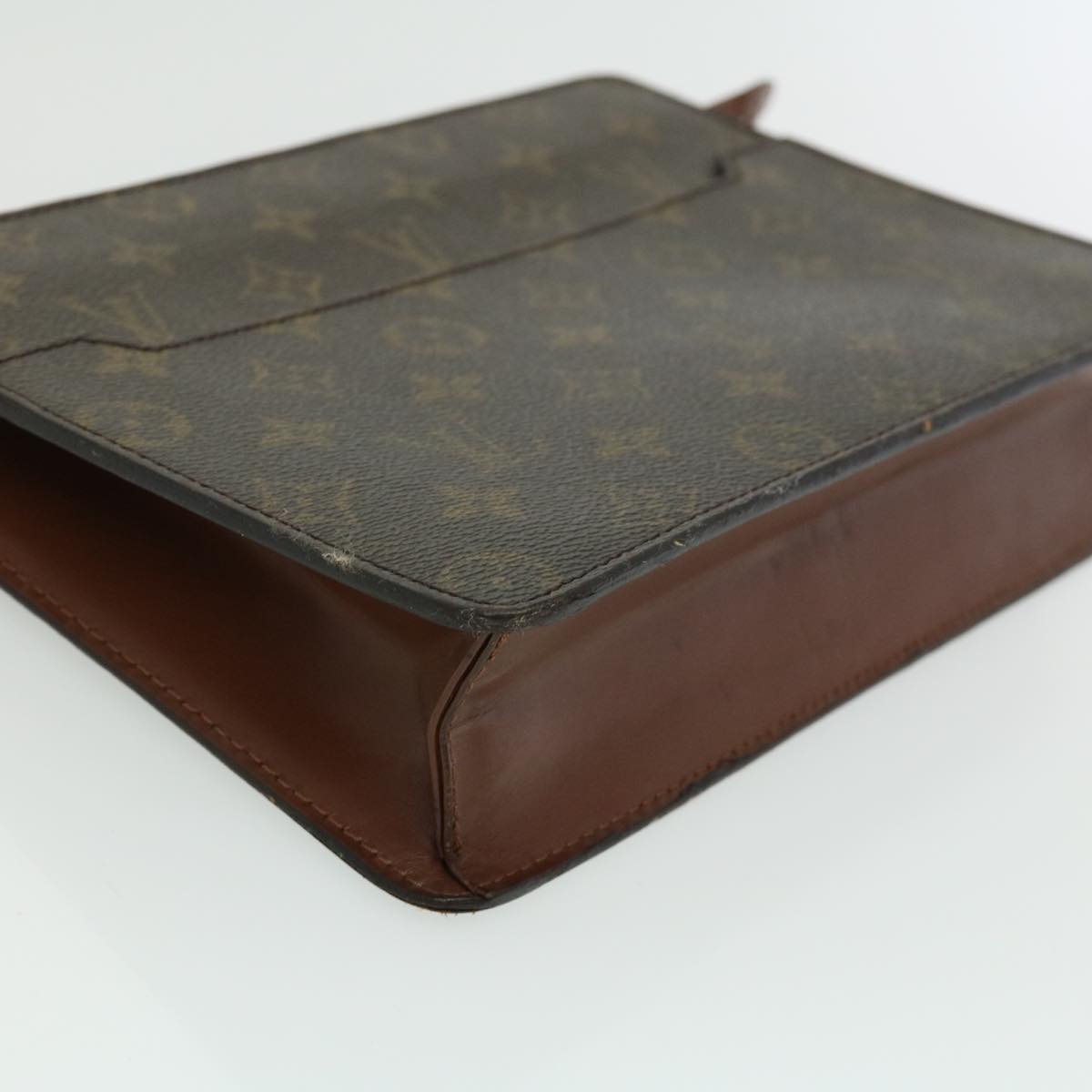 LOUIS VUITTON Monogram Pochette Homme Clutch Bag M51795 LV Auth rd2641